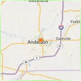 Anderson University Indiana Location Map Anderson University Indiana Location Map