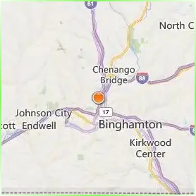 SUNY Broome Community College Location Map