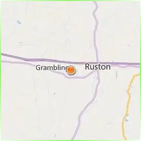 Grambling State University Location Map Grambling State University Location Map