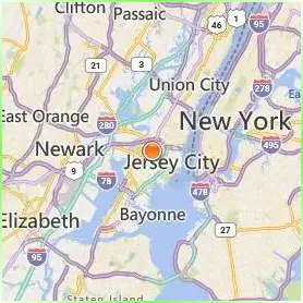 Saint Peter's University Location Map