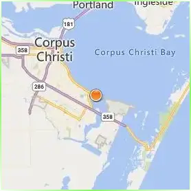Texas A & M University Corpus Christi Location Map