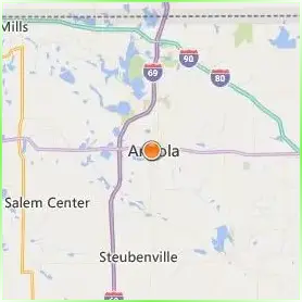 Trine University Location Map Trine University Location Map
